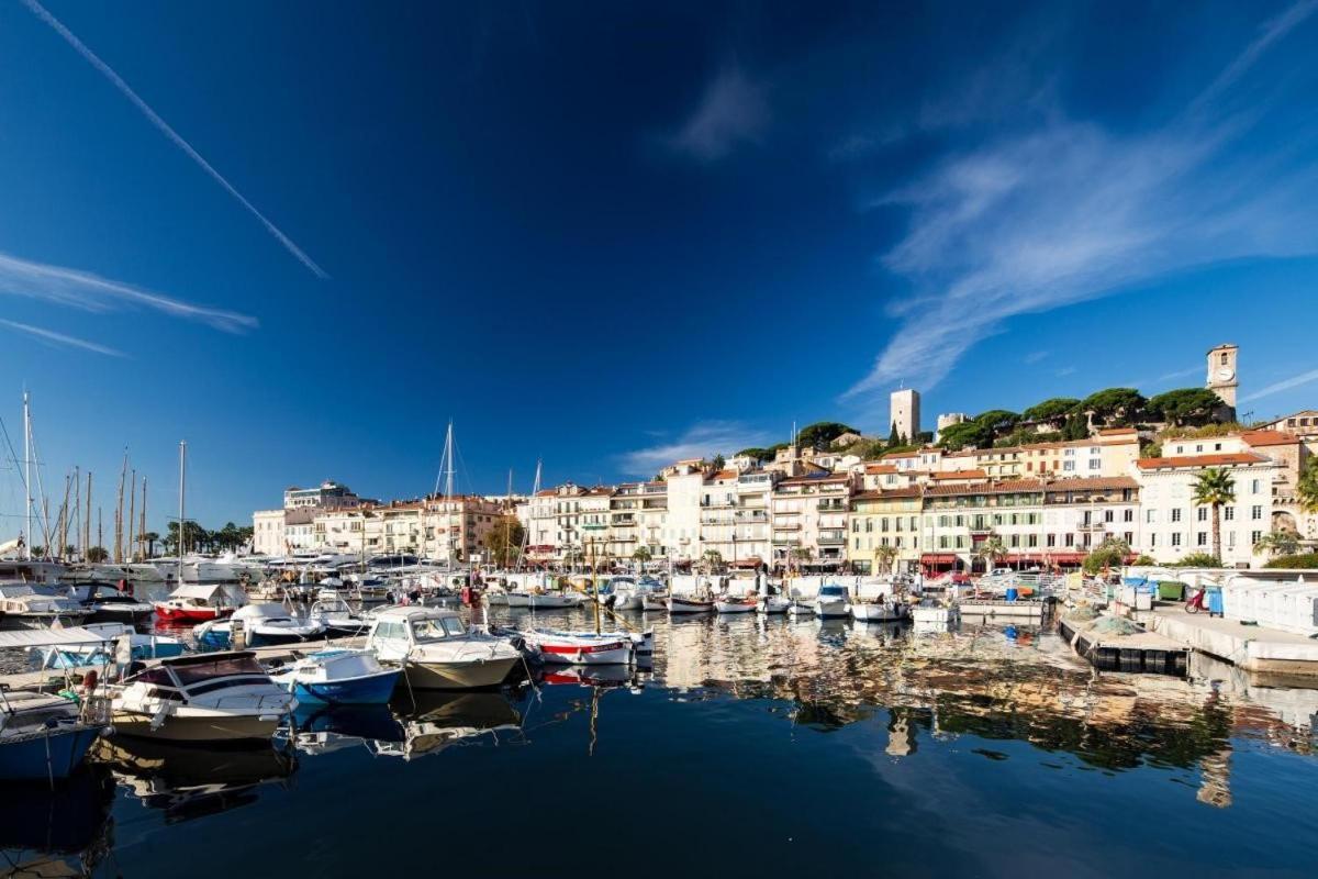 Appart Suquet Avec Terasse Vue Mer Канны Экстерьер фото