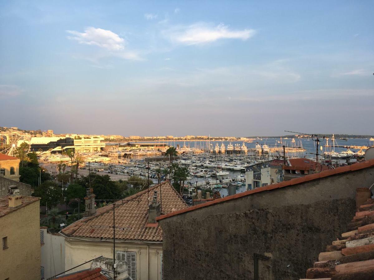 Appart Suquet Avec Terasse Vue Mer Канны Экстерьер фото